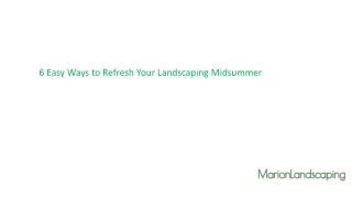 Get Landscape construction Services from Marionlandscaping