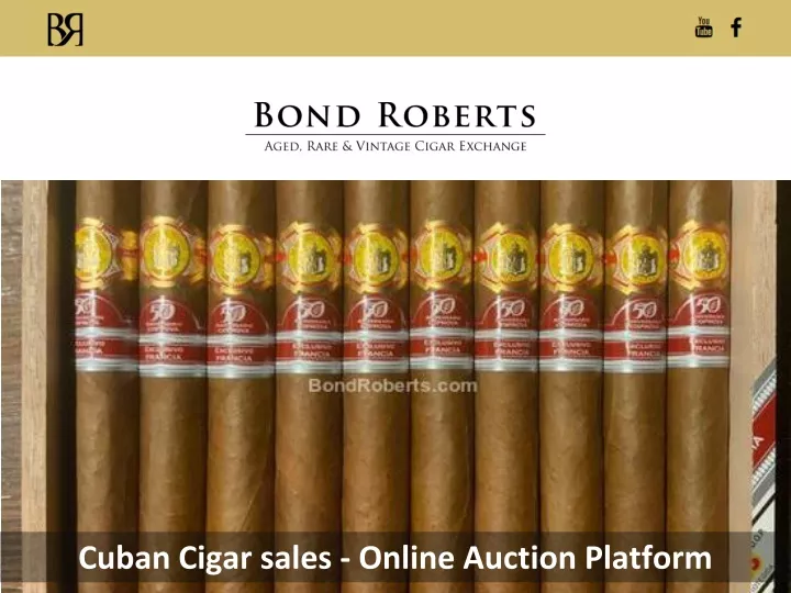 cuban cigar sales online auction platform