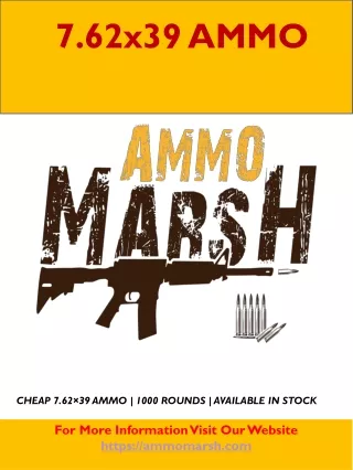 7.62x39 ammo