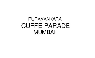 puravankara cuffe parade mumbai