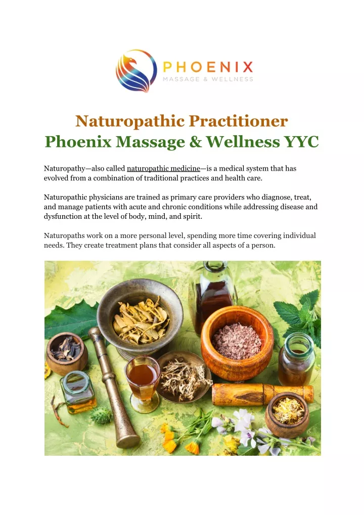 naturopathic practitioner phoenix massage
