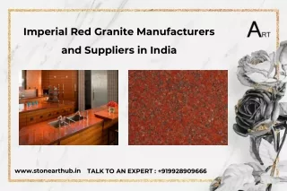 Imperial Red Granite Manufacturers and Suppliers in India