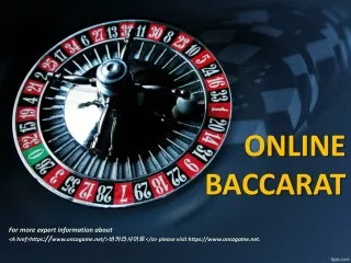online baccarat