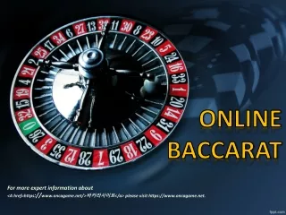 online baccarat