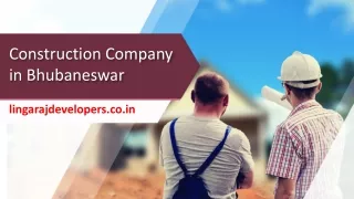 Construction Company in Bhubaneswar