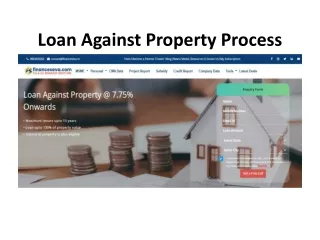 loan against property process