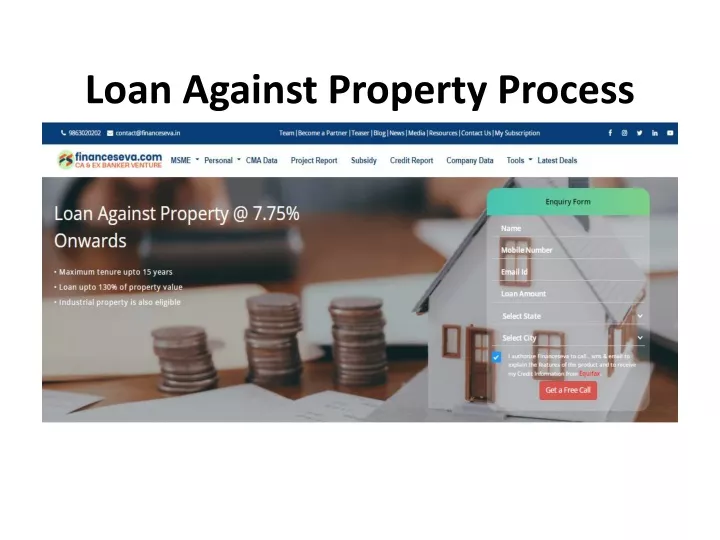loan against property process
