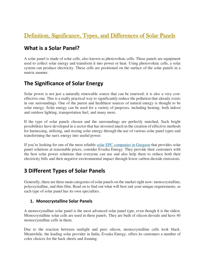 definition significance types and differences