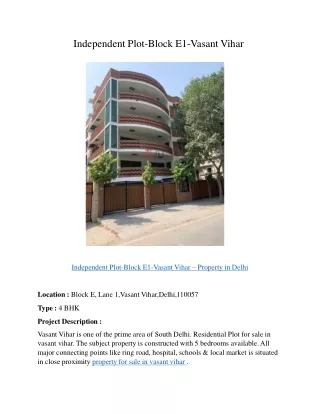 Delhi -  Based Properties