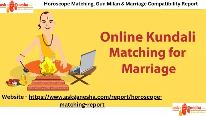 PPT - Best Horoscope Matching, Gun Milan & Marriage Compatibility ...