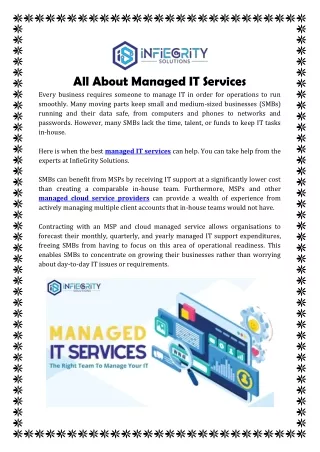 All About Managed IT Services