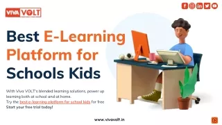 Best E-Learning Platform for Schools Kids | Viva VOLT