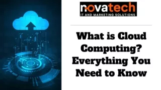 What is Cloud Computing? Everything You Need to Know