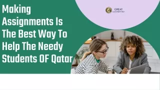 Cheap Assignment Help Available To Qatar Student