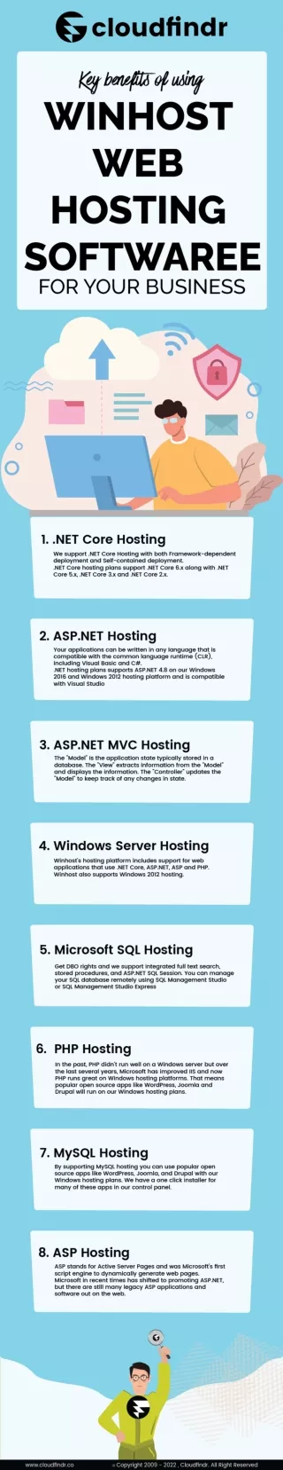 Key benefits of using Winhost web hosting software