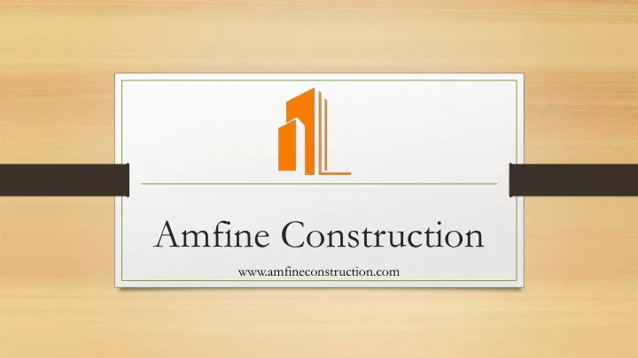 amfine construction