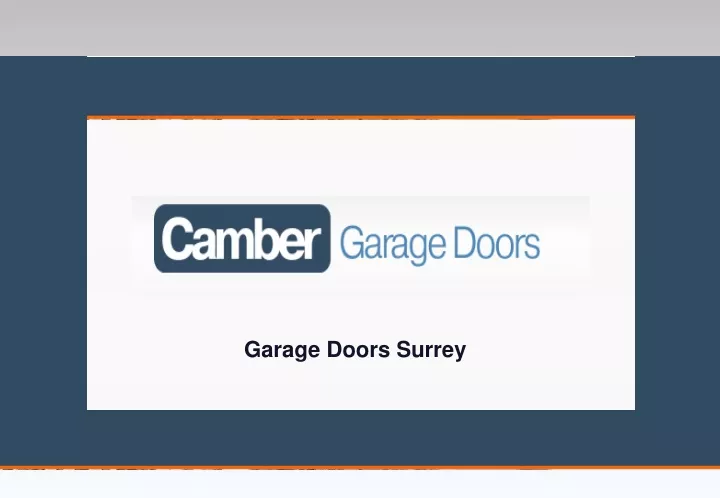 garage doors surrey