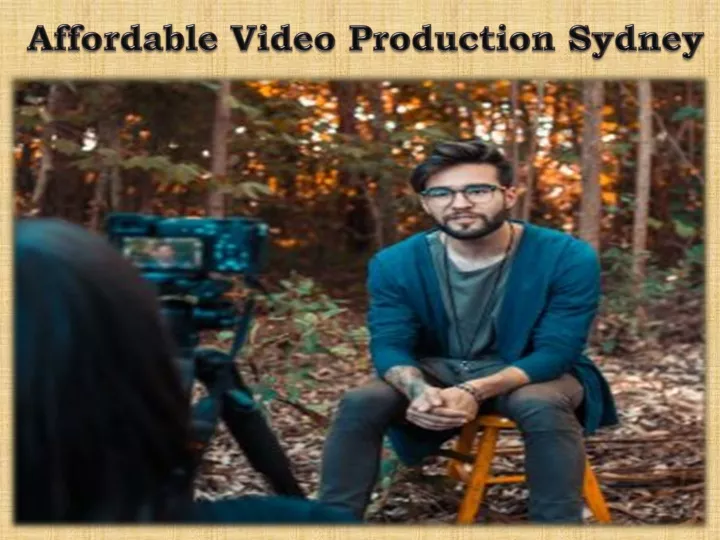 affordable video production sydney