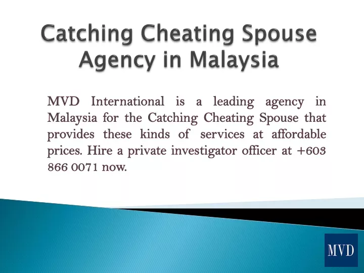 catching cheating spouse agency in malaysia