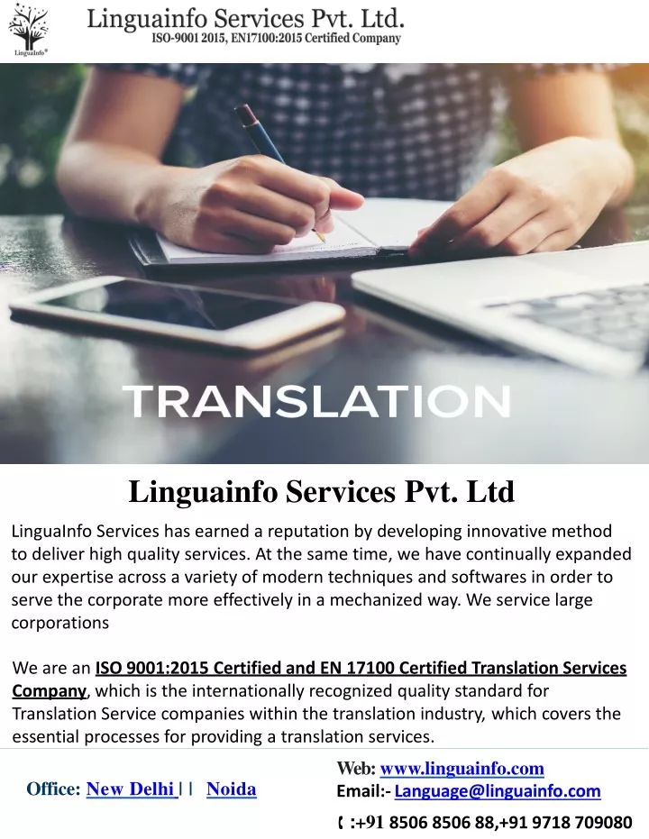 linguainfo services pvt ltd