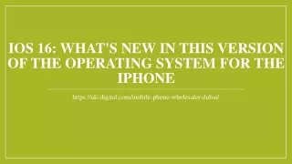 iOS 16: what's new in this version of the operating system for the iPhone