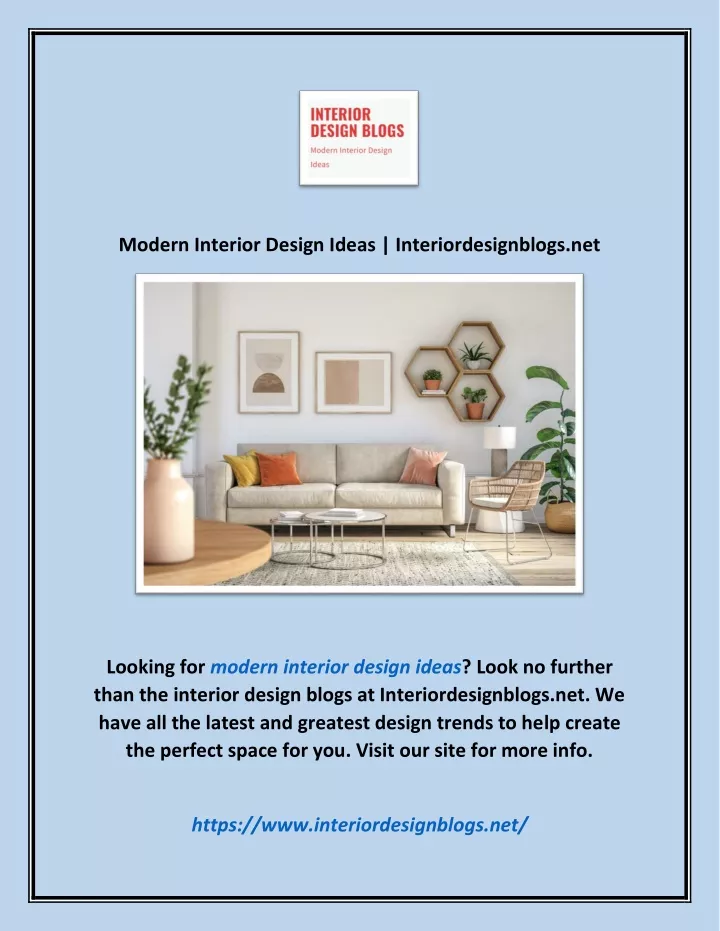 modern interior design ideas interiordesignblogs