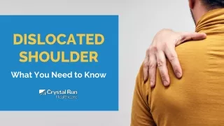 Dislocated Shoulder: What You Need to Know