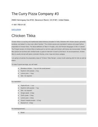 the curry pizza company 3