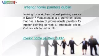 interior home painters dublin  Vspainters.ie