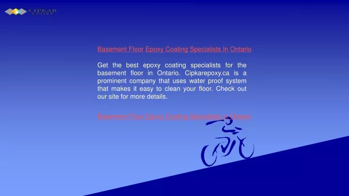 basement floor epoxy coating specialists