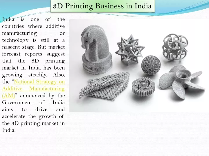 3d printing business in india