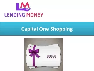 capital one shopping