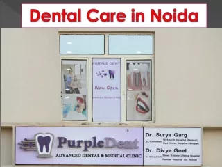 Dental Care in Noida