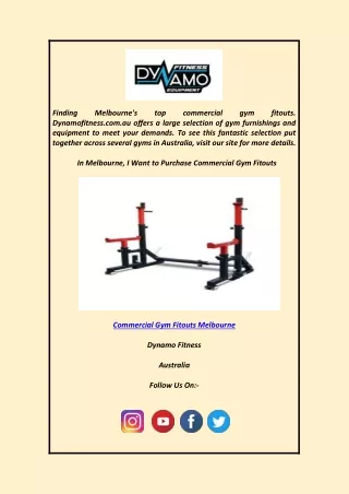 finding dynamofitness com au offers a large