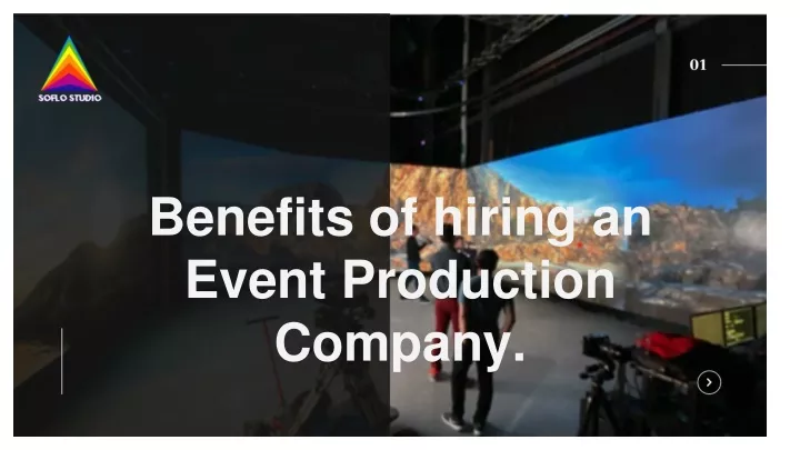 benefits of hiring an event production company