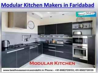 Modular Kitchen Makers in Faridabad – Maurya Enterprises