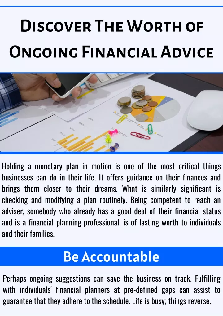 discover the worth of ongoing financial advice