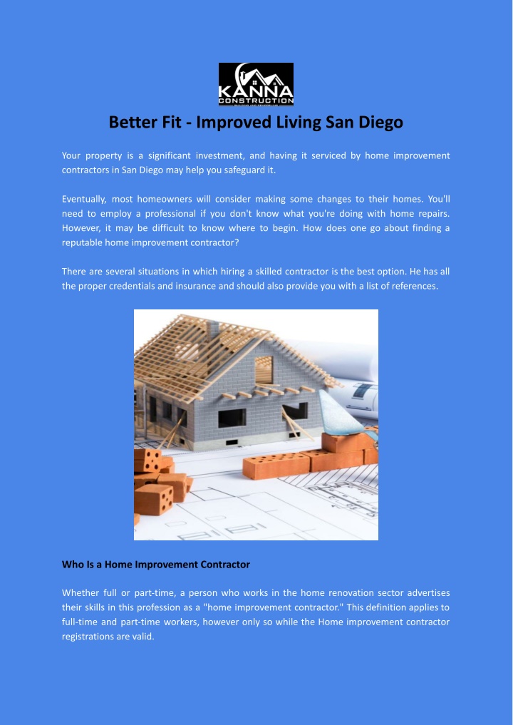 better fit improved living san diego