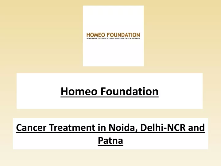 homeo foundation