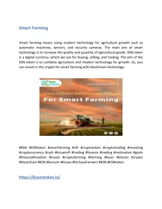 smart farming
