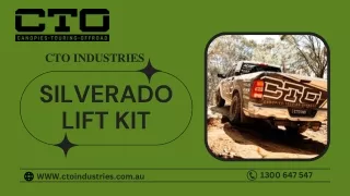 Silverado Lift Kit | CTO INDUSTRIES