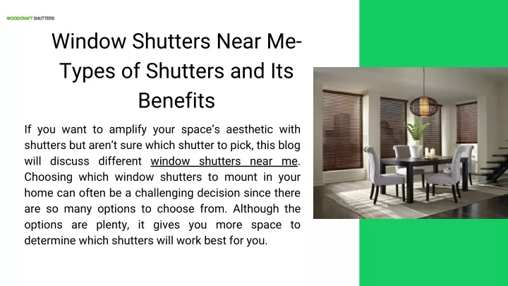 window shutters near me types of shutters