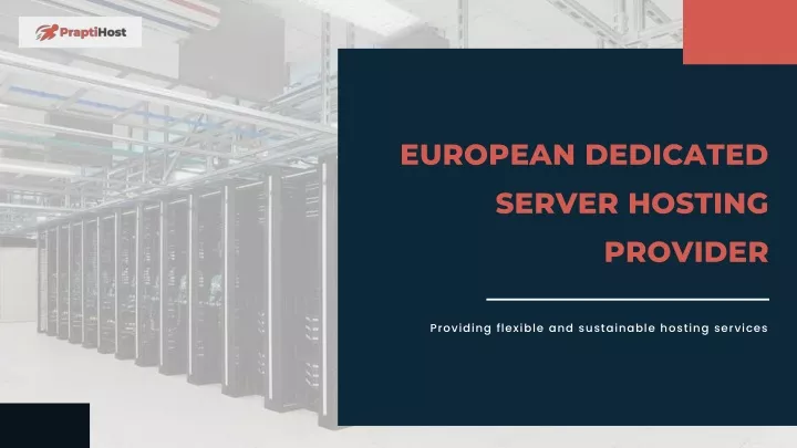 european dedicated server hosting provider