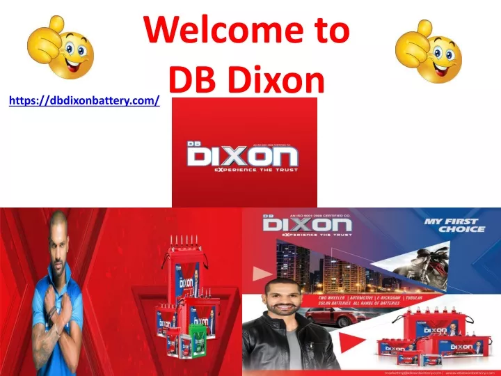 welcome to db dixon