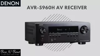 Denon AVR-S960H AV Receiver