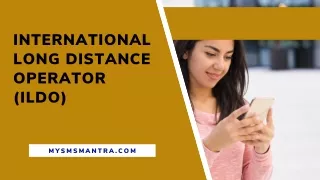 ILDO Bulk SMS Services | International Long Distance Operator