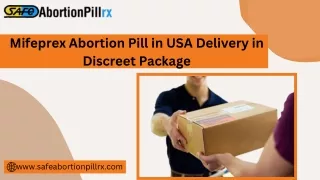 Mifeprex Abortion Pill in USA Delivery in Discreet Package