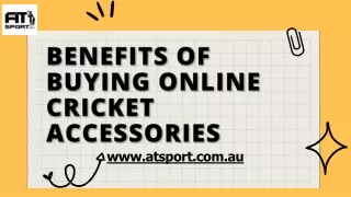 5 Benefits Of Buying Online Cricket Accessories