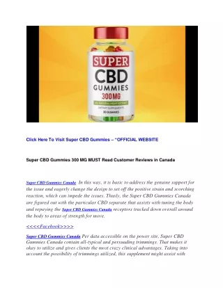 click here to visit super cbd gummies official