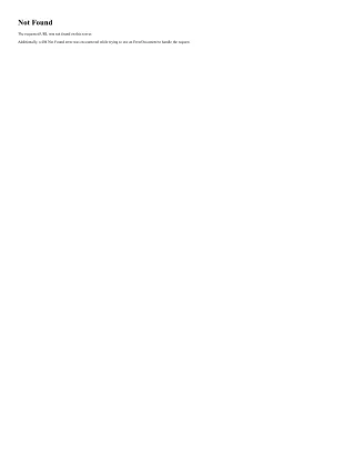 not found